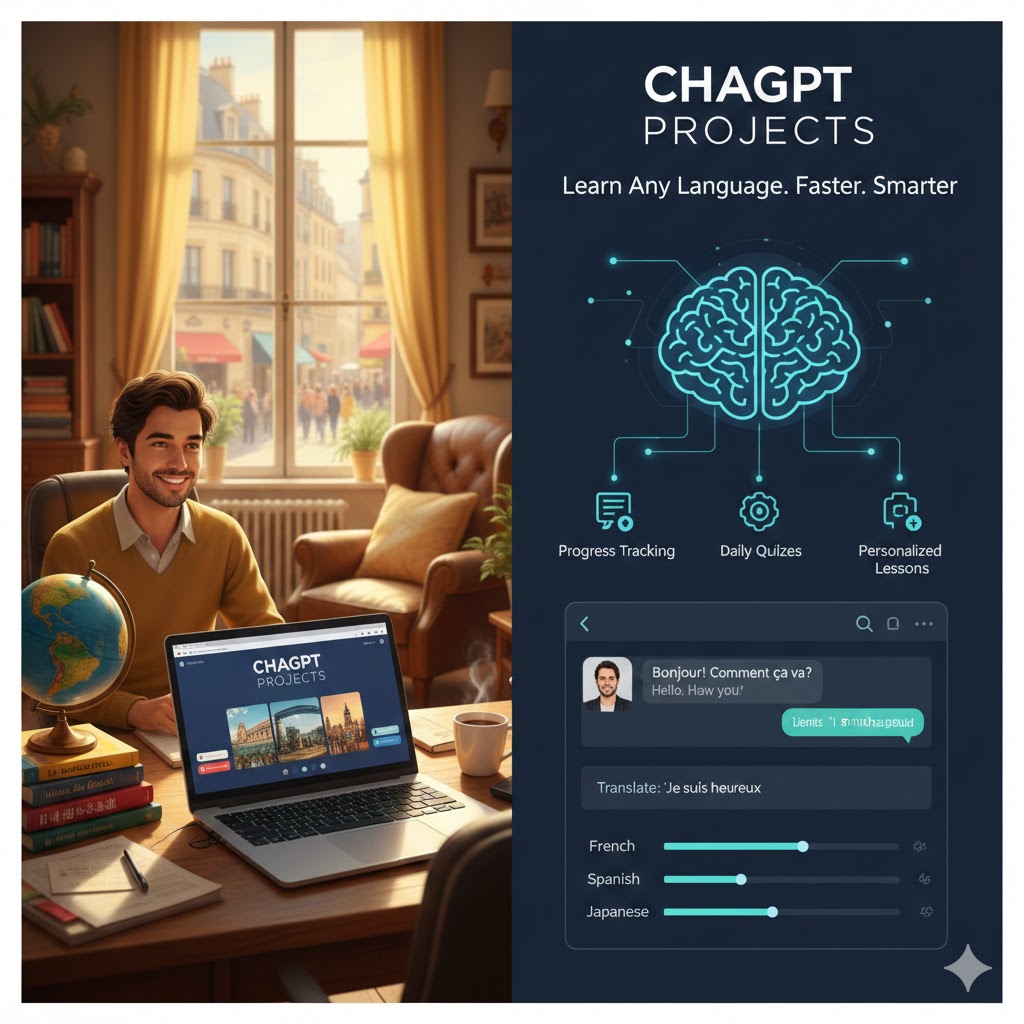 How I'm Learning French (or ANY Language) with ChatGPT Projects – Complete Guide (2025)